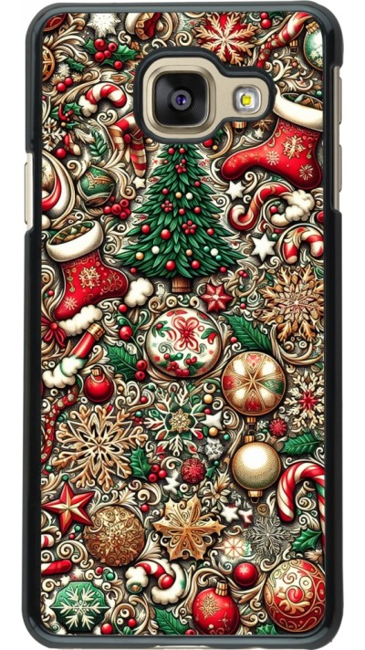 Coque Samsung Galaxy A3 (2016) - Noël 2023 micro pattern