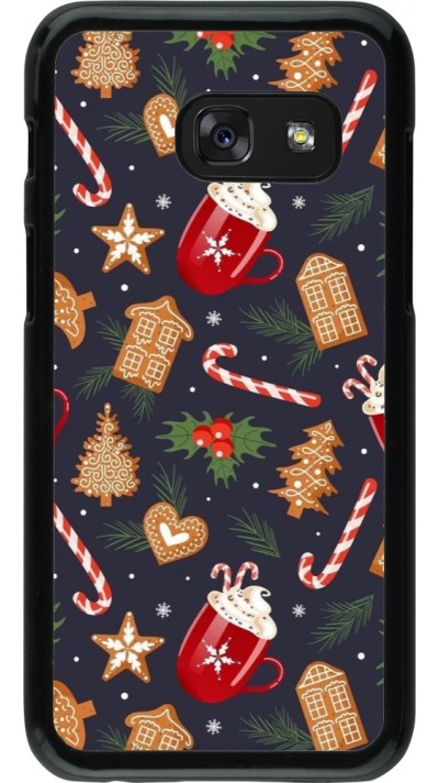 Coque Samsung Galaxy A3 (2017) - Christmas 25 Pattern Gingerbread House