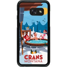 Samsung Galaxy A3 (2017) Case Hülle - Crans-Montana Mountain Jacuzzi
