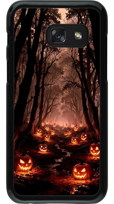 Coque Samsung Galaxy A3 (2017) - Halloween 2025 Road of Terrifying Pumpkins