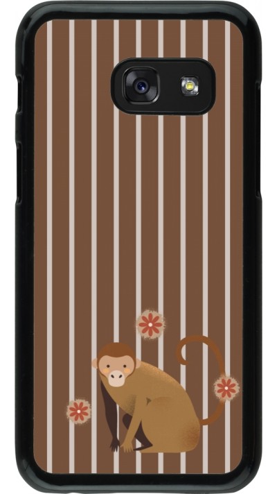 Samsung Galaxy A3 (2017) Case Hülle - Monkey with stripes