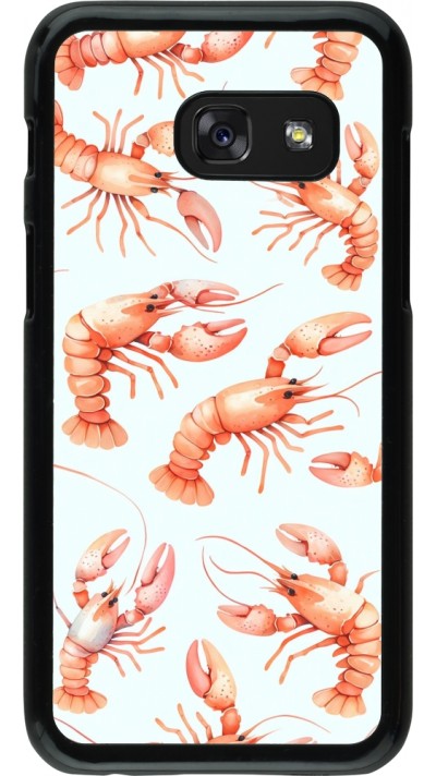 Coque Samsung Galaxy A3 (2017) - Pattern de homards pastels