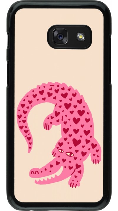 Coque Samsung Galaxy A3 (2017) - Pink crocodile 2026