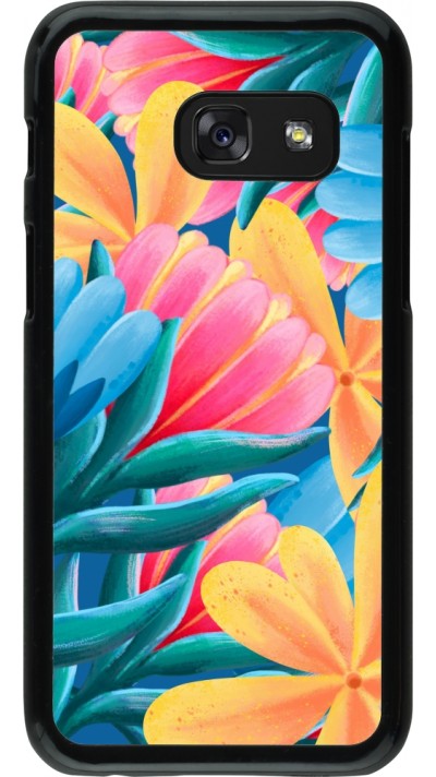 Coque Samsung Galaxy A3 (2017) - Spring 23 colorful flowers