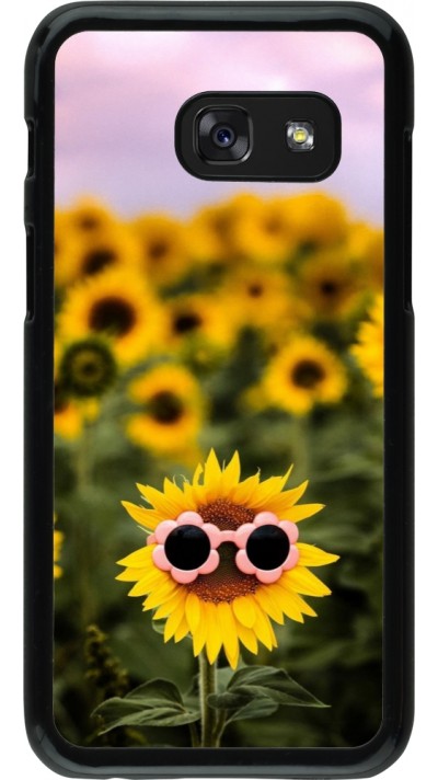 Coque Samsung Galaxy A3 (2017) - Sunflower with glasses Spring 2026