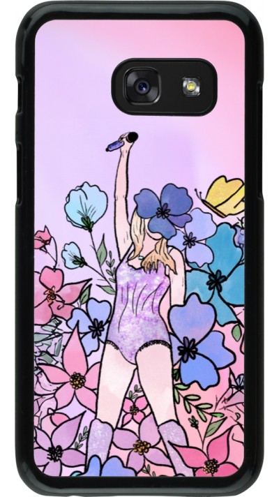 Coque Samsung Galaxy A3 (2017) - Taylor Swift Sketch - Pink