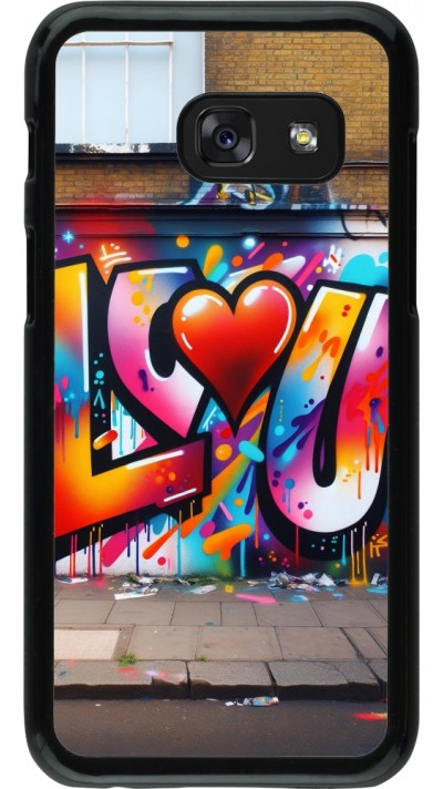 Coque Samsung Galaxy A3 (2017) - Valentine 2025 Love U Tag