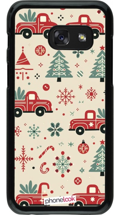Samsung Galaxy A3 (2017) Case Hülle - Weihnachten 2024 Lkw Tanne