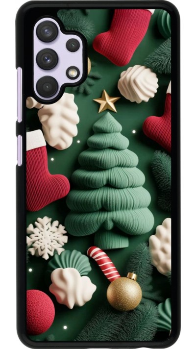 Coque Samsung Galaxy A32 - Christmas 25 Christmas textiles