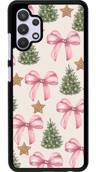 Coque Samsung Galaxy A32 - Christmas 25 Vintage Ribbons