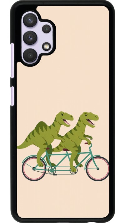 Coque Samsung Galaxy A32 - Dinosaurs on bikes 2026