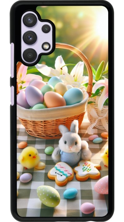 Coque Samsung Galaxy A32 - Easter 2025 Panier Pâques