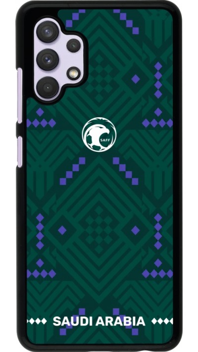 Coque Samsung Galaxy A32 - Maillot de football Arabie saoudite 2026 personnalisable