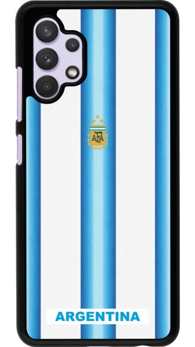 Coque Samsung Galaxy A32 - Maillot de football Argentine 2026 personnalisable
