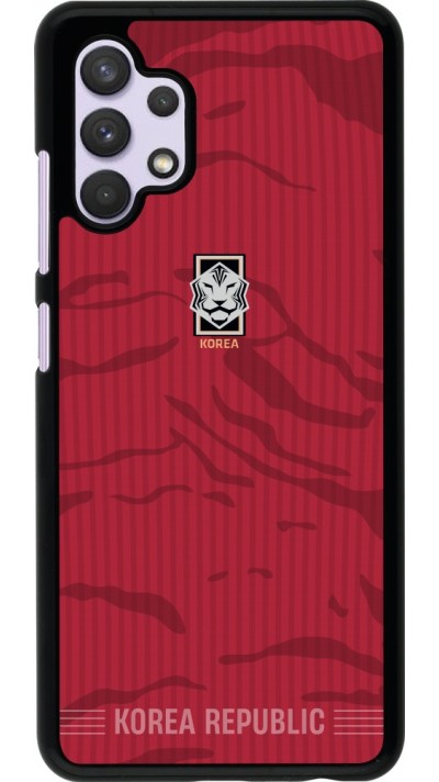 Coque Samsung Galaxy A32 - Maillot de football Corée du Sud 2026 personnalisable