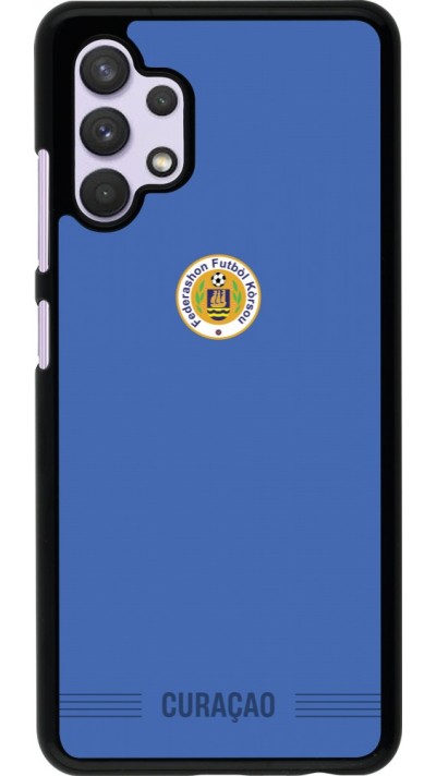 Coque Samsung Galaxy A32 - Maillot de football Curaçao 2026 personnalisable