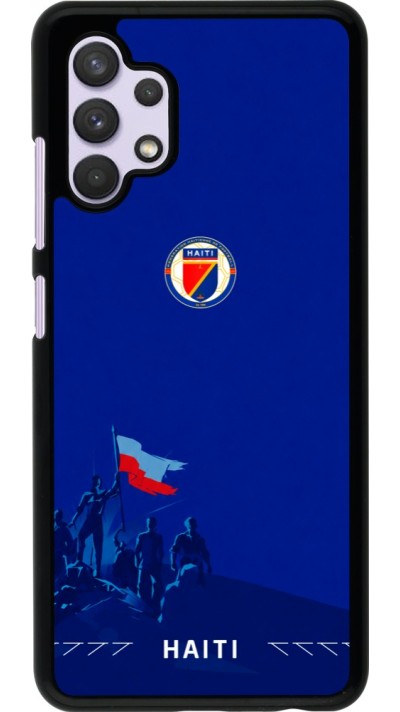 Coque Samsung Galaxy A32 - Maillot de football Haiti 2026 personnalisable