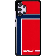 Coque Samsung Galaxy A32 - Maillot de football Norvège 2026 personnalisable