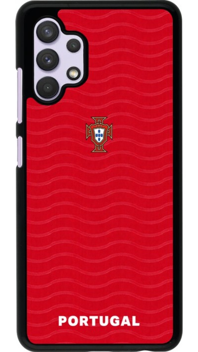 Coque Samsung Galaxy A32 - Maillot de football Portugal 2026 personnalisable