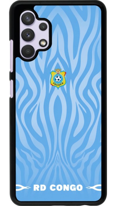 Coque Samsung Galaxy A32 - Maillot de football RD Congo 2026 personnalisable