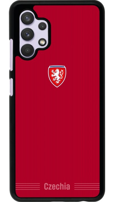 Coque Samsung Galaxy A32 - Maillot de football Répuplique Tchèque 2026 personnalisable