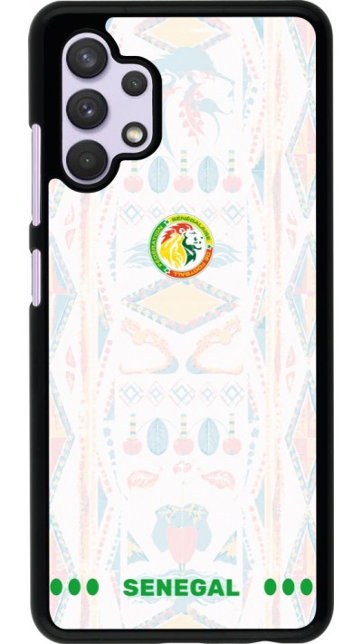 Coque Samsung Galaxy A32 - Maillot de football Sénégal 2026 personnalisable