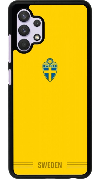 Coque Samsung Galaxy A32 - Maillot de football Suède 2026 personnalisable