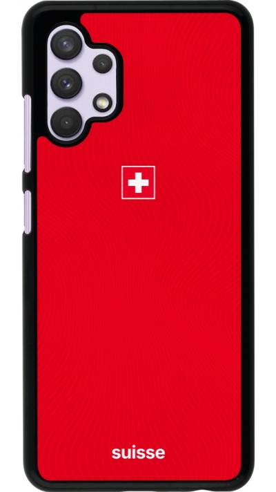 Coque Samsung Galaxy A32 - Maillot de football Suisse 2026 personnalisable
