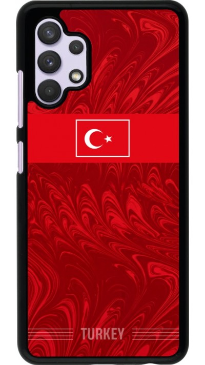 Coque Samsung Galaxy A32 - Maillot de football Turquie 2026 personnalisable