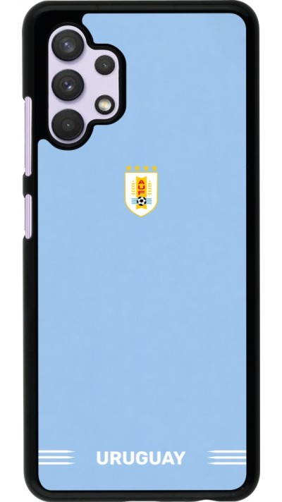 Coque Samsung Galaxy A32 - Maillot de football Uruguay 2026 personnalisable