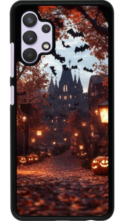 Coque Samsung Galaxy A32 - Halloween 2025 Haunted house