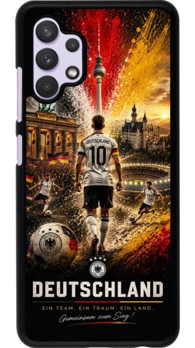Coque Samsung Galaxy A32 - Football Allemagne splash 2026