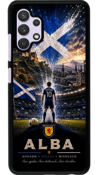 Coque Samsung Galaxy A32 - Football Écosse splash 2026