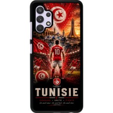 Coque Samsung Galaxy A32 - Football Tunisie splash 2026