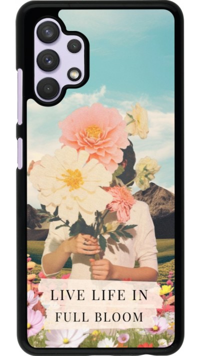 Coque Samsung Galaxy A32 - Live life in full moon 2026