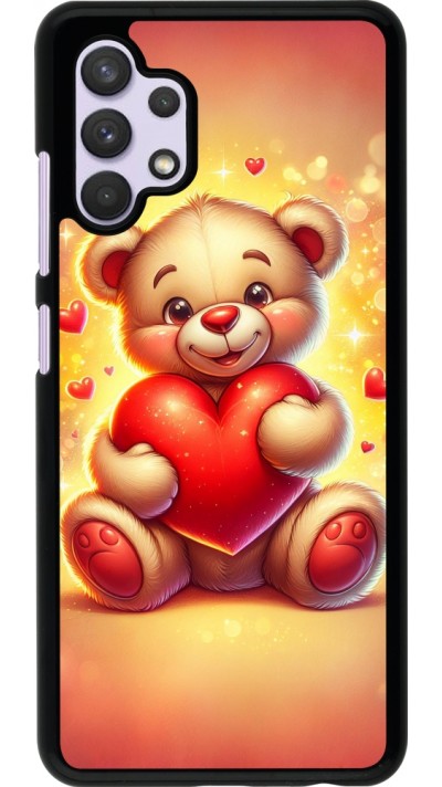 Coque Samsung Galaxy A32 - Valentine 2024 Teddy love