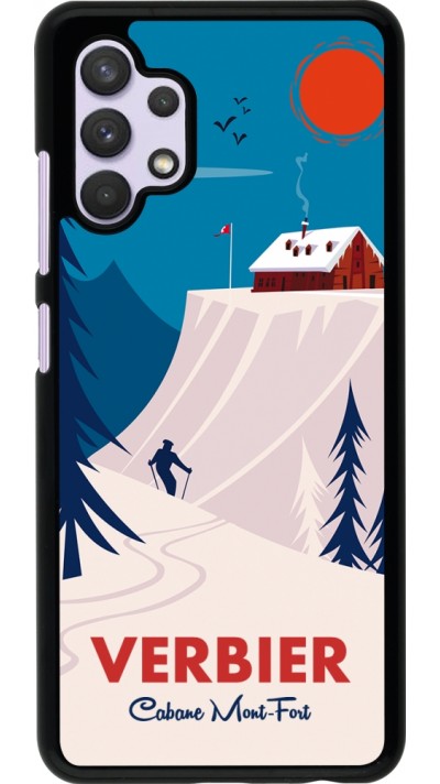 Coque Samsung Galaxy A32 - Verbier Cabane Mont-Fort