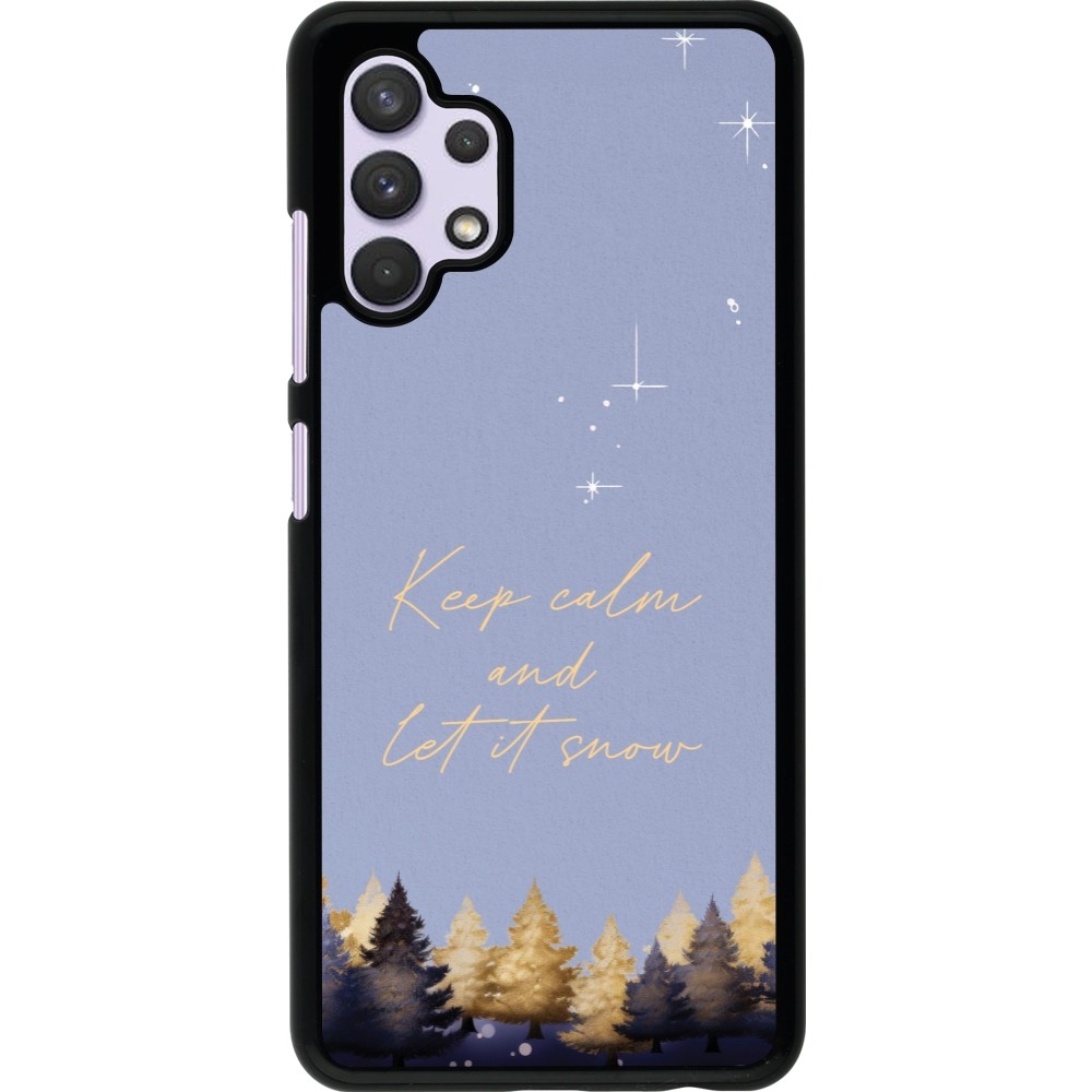 Coque Samsung Galaxy A32 - Winter 25 Winter illustration of trees