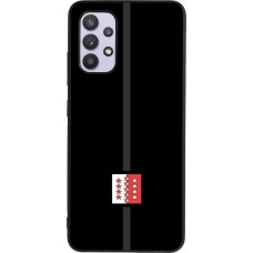 Coque Samsung Galaxy A32 - Silicone rigide noir Canton VS noir