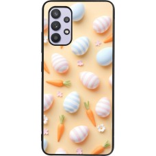 Coque Samsung Galaxy A32 - Silicone rigide noir Easter 2026 Pattern Easter