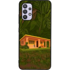 Coque Samsung Galaxy A32 - Silicone rigide noir Benitos house DTMF