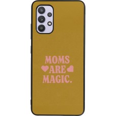 Samsung Galaxy A32 Case Hülle - Silikon schwarz Mom 2026 Are Magic