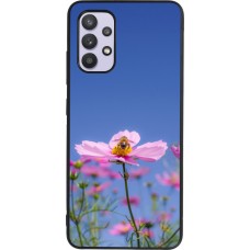 Coque Samsung Galaxy A32 - Silicone rigide noir Bee on a flower Spring 2026