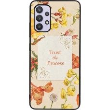 Coque Samsung Galaxy A32 - Silicone rigide noir Trust the process Spring 2026