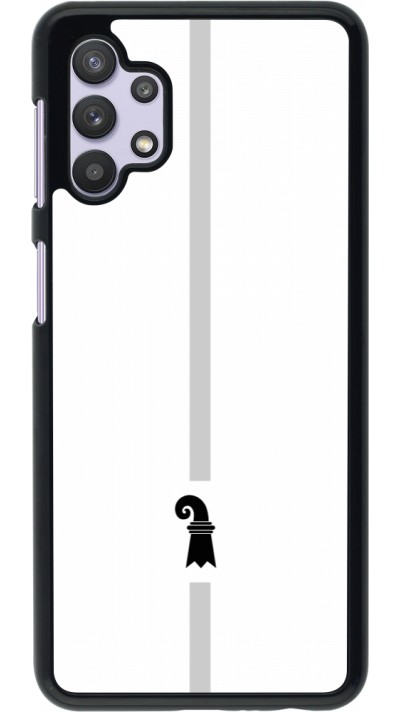 Coque Samsung Galaxy A32 5G - Canton BS blanc