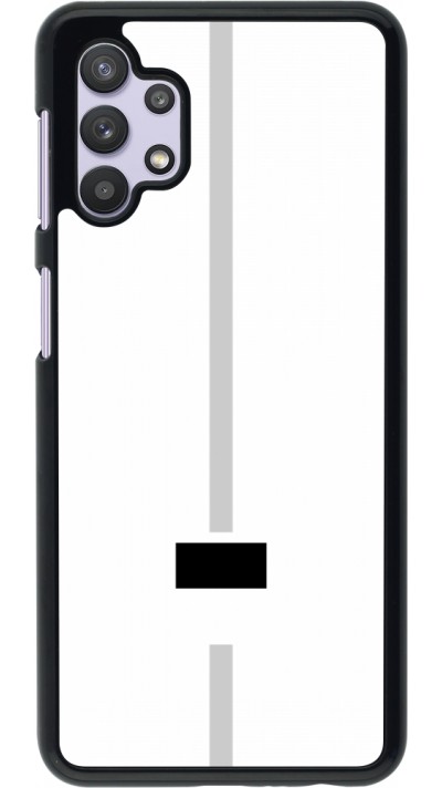 Coque Samsung Galaxy A32 5G - Canton FR blanc