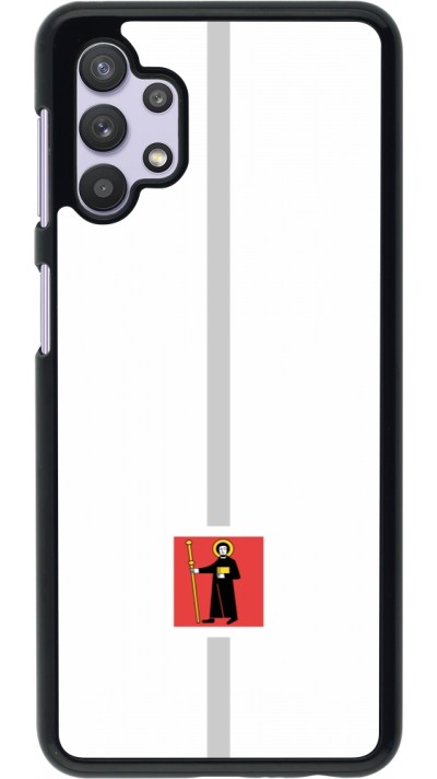 Coque Samsung Galaxy A32 5G - Canton GL blanc