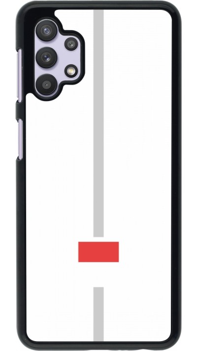 Coque Samsung Galaxy A32 5G - Canton SO blanc