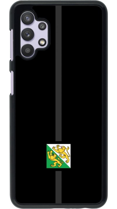 Coque Samsung Galaxy A32 5G - Canton TG noir