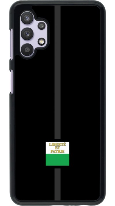Coque Samsung Galaxy A32 5G - Canton VD noir